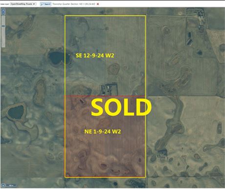 SOLD ! For Sale Half Section Grain Land RM Of Key West No. 70