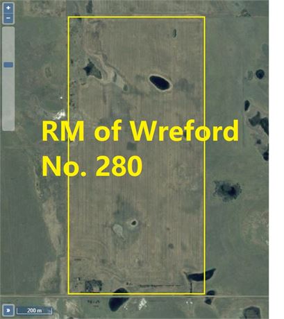 Half Section Grain Land For Rent in RM of Wreford No 280