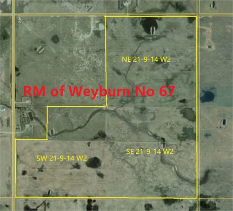 3 Quarter Grain Land For Rent In RM of Weyburn No 67