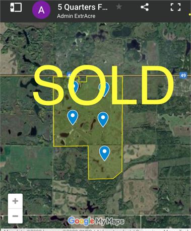 5 Quarter Farm Land For Sale RM Of Hazel Dell  No. 335