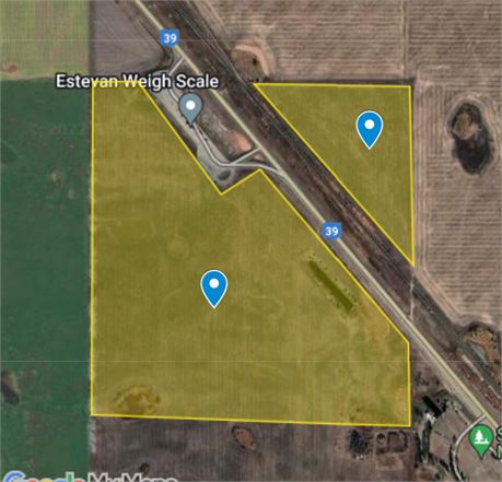 131 Acre Grain Land For Rent in RM of Estevan No 5