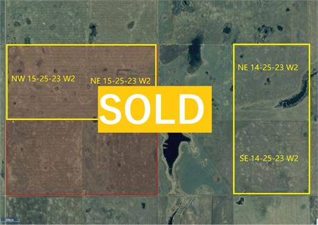SOLD !!! 4 Quarter Grain Land For Sale RM Of Last Mountain Valley No 250