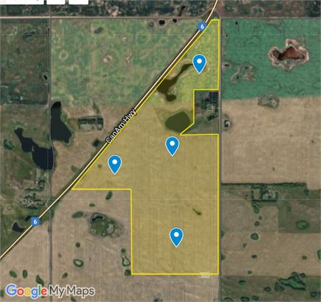 For Rent 419 Acre Grain Land in RM of Longlaketon No 219