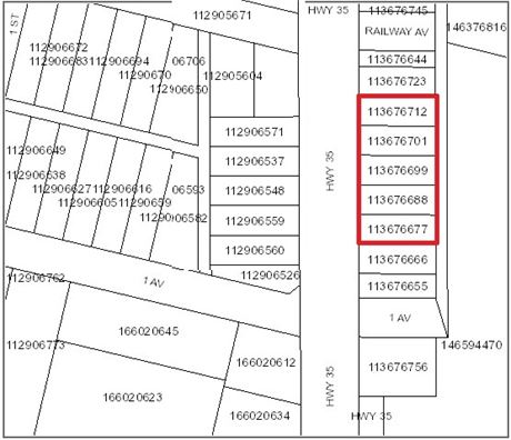 0.75 Acre Highway Frontage Lot in Town of Bankend SK