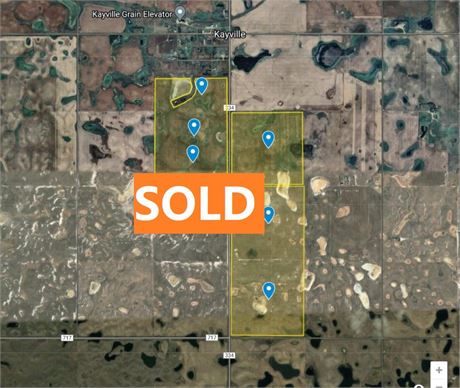 SOLD !!!  694 Acre Grain Land In RM of Key West No 70