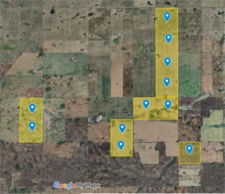 For Rent 11 Quarter Grain Land in RM of Deer Forks No 232