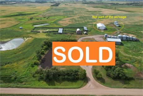 SOLD 13 Acre Acreage  - 15 KM to Melville